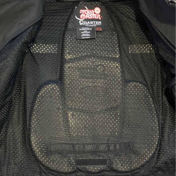 Vintage Leather Tour Master Coaster Series II Insulated Motorcycle Jacket 2XL - Picture 3 of 7